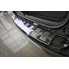 Накладка на задний бампер (полированная) Honda CR-V IV FL (2015-2017)